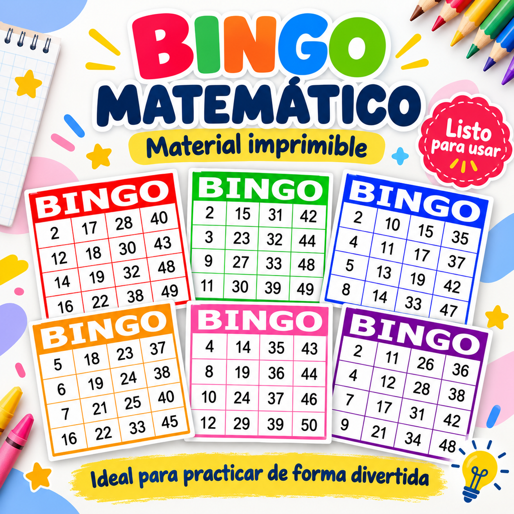 Bingo matemático